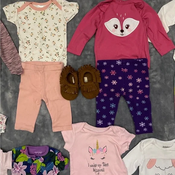 Baby Girl Bundle Size 3-6 Months